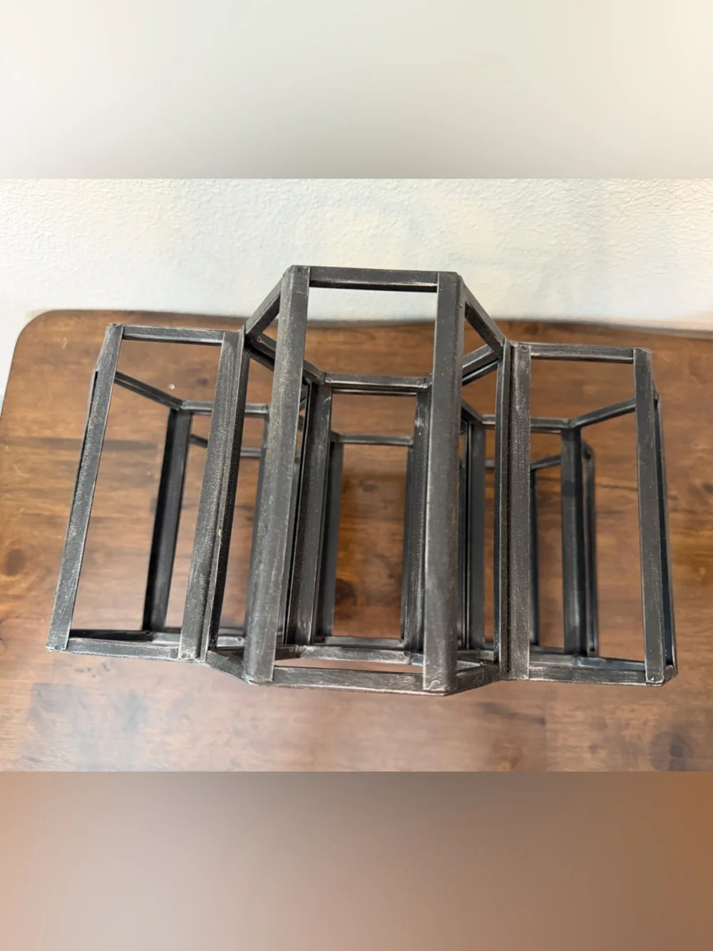 Cost Plus World Market hexagon metal